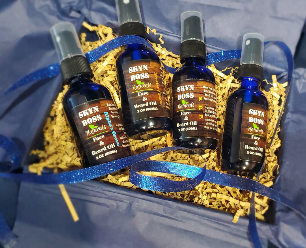 Boss Beard 4 Piece Beard Oil Collection-Full Size